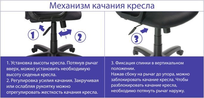 Кресло для сотрудника CHAIRMAN BUDGET-E-279 - вид 9